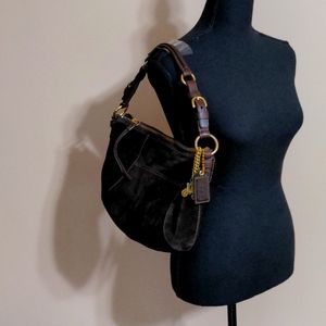 Coach Authentic Medium Hobo Style Suede No. HO 803-12690